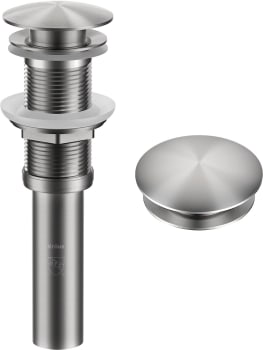 Kraus PU10SFS - Pop-Up Drain for Bathroom Sink without Overflow in Spot-Free Stainless Steel