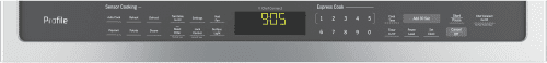 GE PVM9005SJSS 2.1 cu. ft. Over-the-Range Microwave Oven with Chef