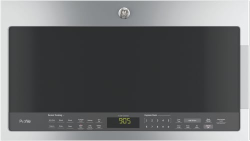 GE Profile PVM9005SJSS - GE Profile Series 2.1 cu. ft. Over-the-Range Sensor Microwave Oven