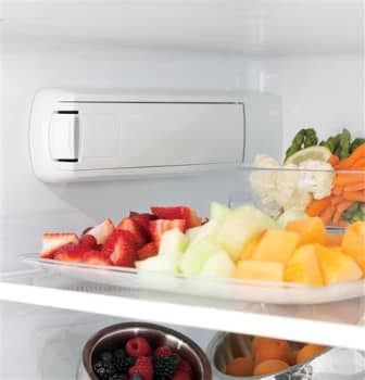 GE PWE23KELDS 36 Inch Counter Depth French Door Refrigerator with 23.1 ...