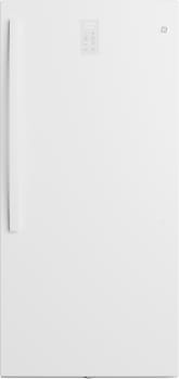 GE FUF14DZRWW - 28 Inch Freestanding Convertible Smart Upright Freezer
