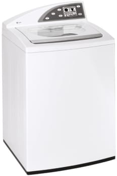 Ge Wpgt9360eww 27 Inch Top Load Washer With 4 0 Cu Ft Capacity Multiple Cycles Hydrowash System 1 010 Rpm Spin Speed And Lcd Touch Controls White On White