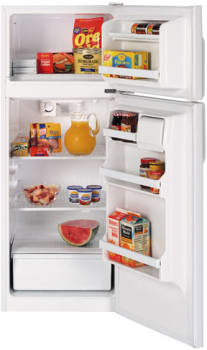 GE GTS12BBPRWW 11.9 cu. ft. Top-Freezer Refrigerator with 2 Wire