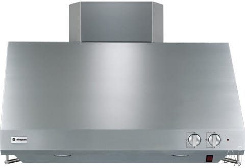 Monogram ZV36SSFSS Professional Straight-Sided Wall Mount Canopy