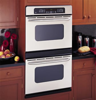 GE JTP50SHSS 30 Inch Double Electric Wall Oven with Super-Large