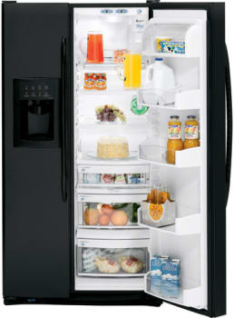 Quick ice ge refrigerator top