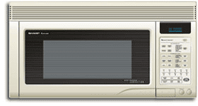 Sharp R1872 1.1 Cu. Ft. Over-the-Range Microwave Oven with 850