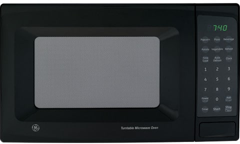 Ge Je740bk 0 7 Cu Ft Countertop Microwave Oven With 700 Cooking