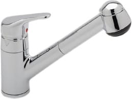 Rohl R3830apc Single Lever Pull Out Kitchen Faucet With Stainless