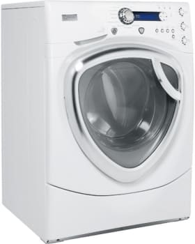 Ge Wpdh8800jww 27 Inch Front Load Washer With 4 2 Cu Ft Capacity Multiple Wash Cycles H2ition Wash System 1 300 Rpm Spin Speed And Ada Compliant White