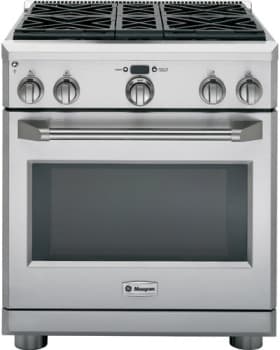 Monogram Zdp304npss 30 Inch Pro Style Dual Fuel Range With 4