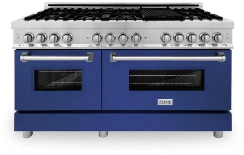 ZLINE RABM60 - 60 Inch Pro-Style Double Oven Dual Fuel Range