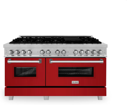 ZLINE RASRG60 - 60 Inch Pro-Style Double Oven Dual Fuel Range