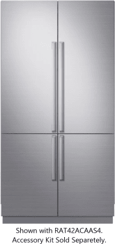 Samsung BRF425200AP 42 Inch 4-Door Built-In Panel Ready French