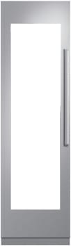 Dacor Contemporary RAW24AMLHSR - 24" Left Hinge Wine Cellar Door Panel with Modernist Handle in Silver Stainless Steel
