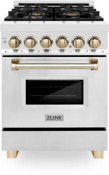 ZLINE Autograph Edition RAZ24G - 24 Inch Pro-Style Dual Fuel Range