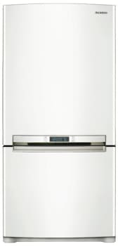 Samsung RB215ACWP 20.0 cu. ft. Bottom-Freezer Refrigerator with Spill ...