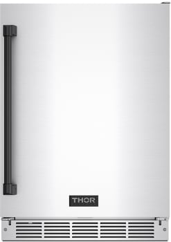 Thor Kitchen RBC24SSDBLK - 24 Inch Outdoor Undercounter Beverage Cooler