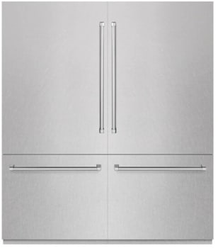 ZLINE RBITSN72 - 72 Inch Built-In 4-Door French Door Refrigerator