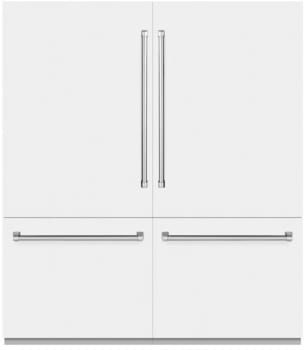 ZLINE RBITWM72 - 72 Inch Built-In 4-Door French Door Refrigerator