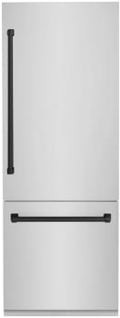 ZLINE Autograph Edition RBIVZ30430MB - 30 Inch Built-In Bottom Freezer Refrigerator