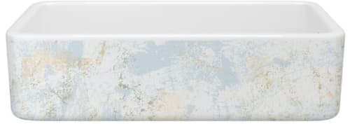 Rohl Shaws Original RC3618WHPTBG - 36 Inch Single Bowl Farmhouse Apron Front Kitchen Sink with 3 1/2" Drain Connection
