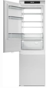 Bertazzoni Professional Series REF24BMBIPNVL - 24 Inch Panel Ready Built-In Bottom Mount Refrigerator in Opened View