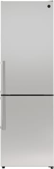 Bertazzoni Professional Series REF24BMFIXNV - 24 Inch Counter Depth Freestanding Bottom Mount Refrigerator with 11.4 cu. ft. Total Capacity