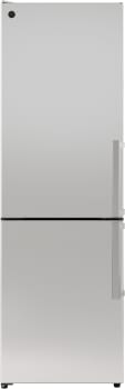 Bertazzoni Professional Series REF24BMFIXNVL - 24 Inch Counter Depth Freestanding Bottom Mount Refrigerator with 11.4 cu. ft. Total Capacity