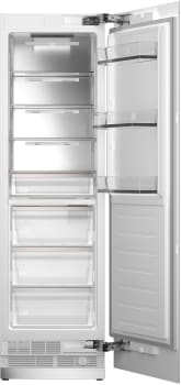 Bertazzoni Professional Series REF24FCBIPNV - 24 Inch Panel Ready Freezer Column in Opened View