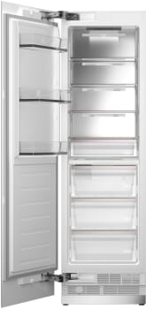 Bertazzoni Professional Series REF24FCBIPNVL - 24 Inch Panel Ready Freezer Column in Opened View