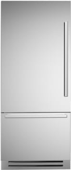 Bertazzoni Master Series REF36BMBIXLT - 36 Inch Built-In Bottom Freezer Refrigerator with 19.6 Cu. Ft. Total Capacity