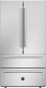 Bertazzoni Professional Series REF36FDFIXNV - 36 Inch Counter Depth French Door Refrigerator