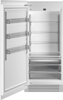 Bertazzoni Master Series REF36RCPRL23 - 36 Inch Panel Ready Built-In All Refrigerator Column with 21.54 cu. ft. Capacity