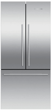 Fisher & Paykel Series 7 Contemporary Series RF170ADJX4 - 17 cu ft Contemporary Counter Depth Stainless Steel French Door - Ice Only