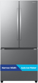 Samsung RF25C5A01SR - 33 Inch Freestanding 3-Door French Door Refrigerator