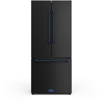 Thor Kitchen Gordon Ramsay Collection RF3017FFD00BLU - 30 Inch Freestanding French Door Counter Depth Refrigerator