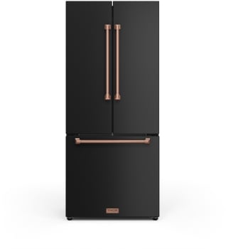 Thor Kitchen Gordon Ramsay Collection RF3017FFD00RSG - 30 Inch Freestanding French Door Counter Depth Refrigerator