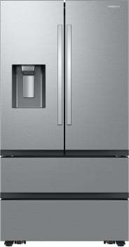 Samsung BESPOKE RF31CG7400SR - 36 Inch Smart 4-Door French Door Refrigerator