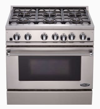 Dcs Rdt366ssn 36 Inch Pro Style Dual Fuel Range With 6 Sealed Dual