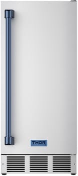 Thor Kitchen Gordon Ramsay Collection RIM1501BLU - 15 Inch Undercounter Built-In/Freestanding Ice Maker