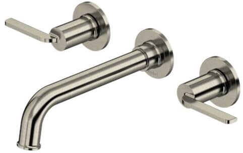 Rohl Authentica™ TAU03BN - Authentica™ Wall Mount Lavatory Faucet Trim in Brushed Nickel