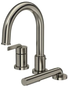 Rohl Authentica™ TAU10BN - Authentica™ 3-Hole Deck Mount Tub Filler Trim in Brushed Nickel