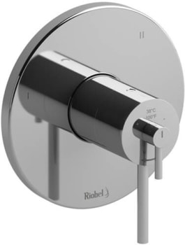 Rohl GS TGS45C - GS 1/2 Inch Single Lever Handle Thermostatic and Pressure Balance Trim with 5 Functions in Chrome