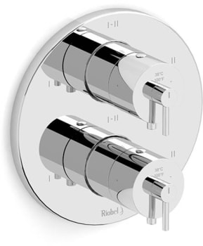 Rohl GS TGS46C - GS 3/4 Inch Dual Lever Handle Thermostatic and Pressure Balance Trim with 6 Functions