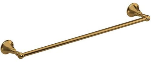 Rohl Momenti™ MM5BG - Momenti™ 24" Towel Bar in Brushed Gold