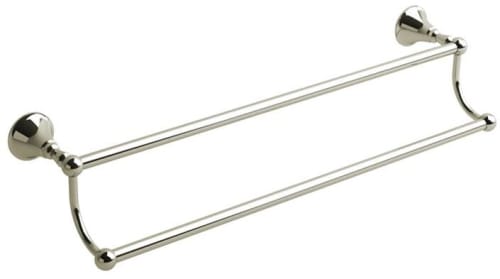 Rohl Momenti™ MM6PN - Momenti? Double 24" Towel Bar in Polished Nickel