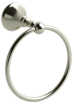 Rohl Momenti™ MM7BN - Momenti™ Towel Ring in Brushed Nickel