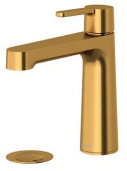 Rohl Nibi™ NBS01THBG - Nibi™ Single Handle Lavatory Faucet With Top Handle in Brushed Gold