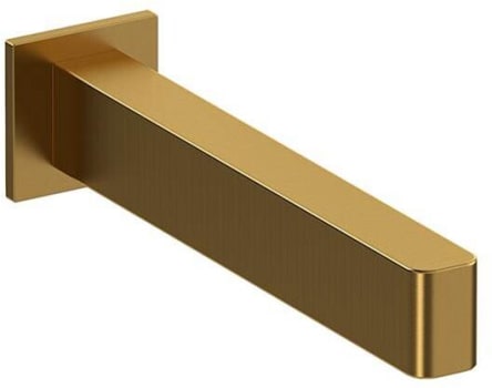 Rohl PXTQ80BG - Wall Mount Tub Spout in Brushed Gold
